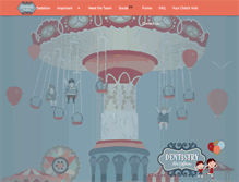 Tablet Screenshot of dentistryforchildrenreno.com
